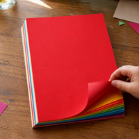 A4 A3 4K Colored Cardstock Paper for Kids Crafts, Thickened Art Paper for Kindergarten and Students