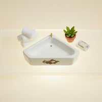 1:12 Scale Lavatory Model Realistic Design 1:12 Scale Lavatory Set Great Gift Miniature Toilet and Tub Set for Hobbyists, Collectors, Diorama Building