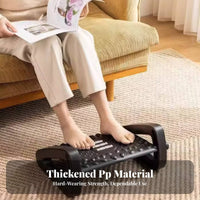 beneath-desk Foot swing Non-Slip Footrest Rocking Motion Massaging Surface for Living Room