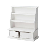 Realistic Design 1:12 Scale Bookcase High-Quality Wood Dollhouse Bookshelf Finely Crafted for Hobbyists, Kids 3+, Room Decoration