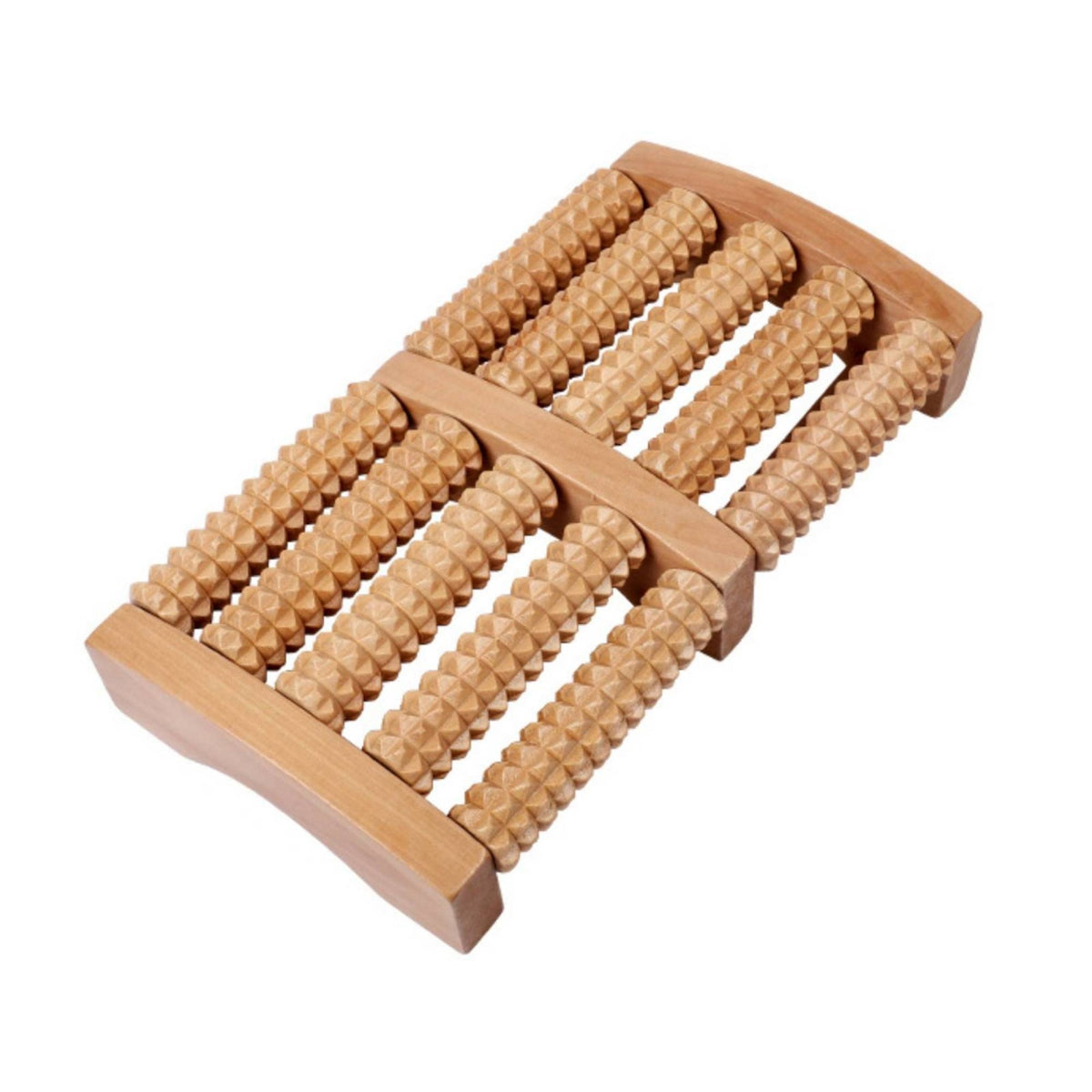 Wooden Foot Massager Roller Natural Foot Massage Roller Textured for Home, Office