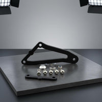 Rear Footpeg Removal Bracket Aluminum Alloy Exhaust Hanger Bracket Lightweight Motorcycle Part for Motorsport Activities