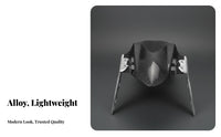 Motorcycle Front Mudguard Sporty Design Universal Motorcycle Mudguard Scooter Front Mudguard Paintable Aluminum Alloy Mud Guard