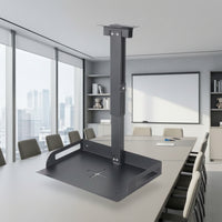 Display Device Tray Mount Stable for Conference Room