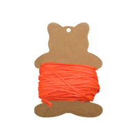 Die-Cut Winding Card Flat Cord Organizer Compact Thread Card Lightweight for Crafters, Diyers, Craft Rooms, Tackle Boxes