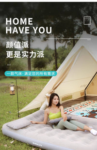 喜马拉雅户外充气床垫地铺家用双人气垫床沙发折叠帐篷露营充气垫