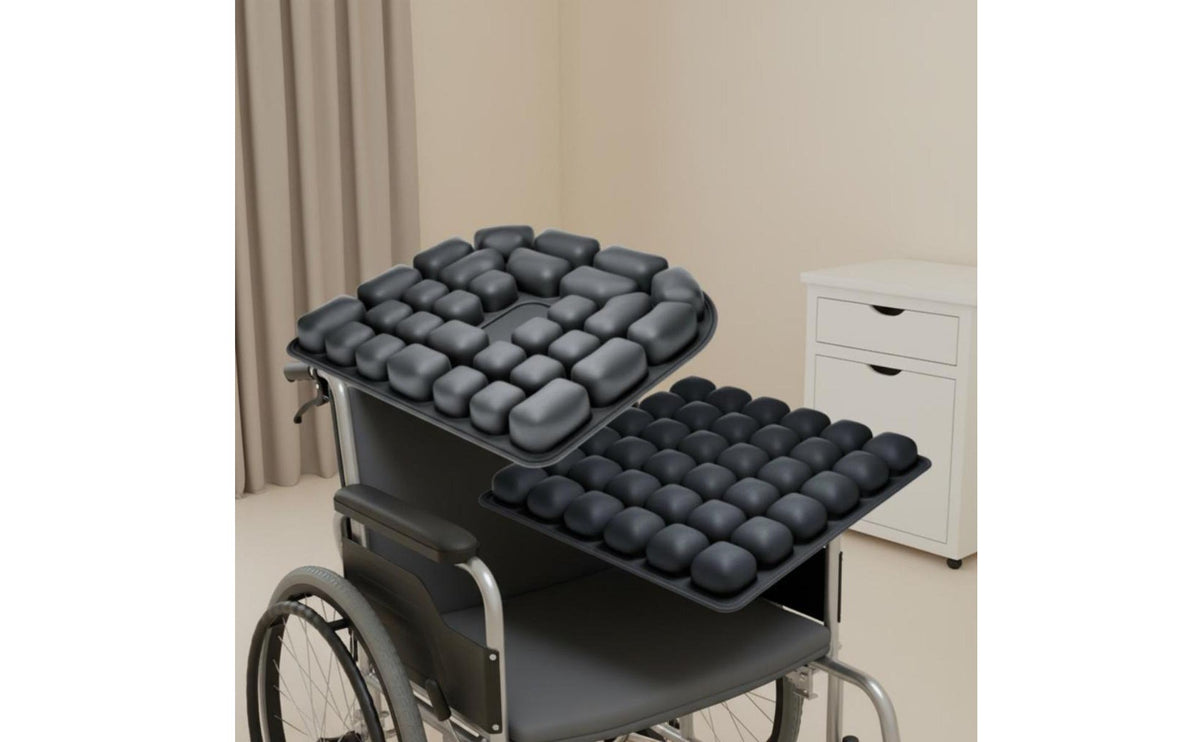 Elastic Plastic Inflatable Seat Breathable Three-Dimensional Inflatable Pocket Seat Pad Easy Inflation Adjustable Firmness