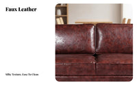 Retro Design Double Sofa Booth with Table Long-Lasting Construction Cafe Seating Space-Saving Design Commercial Furniture Solid Wood Frame for Interior Designers, Apartment Dwellers, Restaurants, Cafes, Tea Shops, Lounge Areas