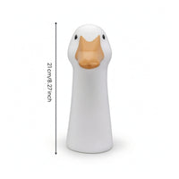 Ceramic Goose Vase Tall Goose Head Vase Versatile Decor for Tabletop