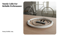 Bike Brake and Gear Selector Wire Kit High-Carbon Steel Inner Wire Bike Brake Wire Kit Cycle Wire Set Effortless PTEE Inner Tube