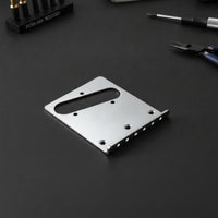Replacement Electric Guitar Bridge Plate Rectangular Guitar Bridge Plate Slimline Hardware for Luthier