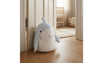 Cute Shark Door Stopper Cartoon Textile Door Stopper Soft Weighted Doorstop Printed Face for Anti-Slam