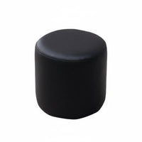 Faux Leather Surface Upholstered Pouffe Padded Seat Upholstered Footrest Multifunctional Low Stool Multi-Purpose for Children, Families, Homeowners, Living Room, Entryway, Bedroom, Home fromice