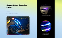 Sequential LED turn signal strip