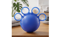 Ergonomic Grip Ball with Finger Rings Comfortable Finger Grip Ball Non-Slip Exerciser Portable for Home, Office