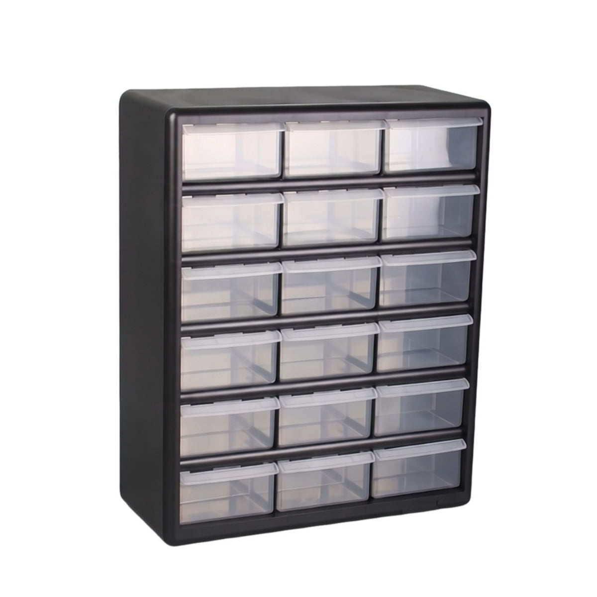 Desktop Drawer Cabinet 18-Drawer Organizer 6-by-3 Layout Rectangular