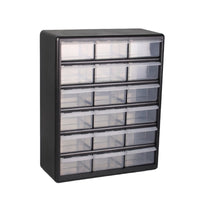 Desktop Drawer Cabinet 18-Drawer Organizer 6-by-3 Layout Rectangular