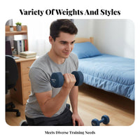 2 Pieces Long-lasting 5kg Hexagonal Dumbbell space-saving unattached Weights Ergonomic Grip Hand Weight non-rolling Design for Home Gym Users, Beginners, Adults, Dormitory, Strength Training, Muscle Building, exercise