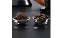 304 Stainless Steel Pressurized Filter Basket Reusable Portafilter Basket Insert for Baristas, Home Kitchen, Cafe