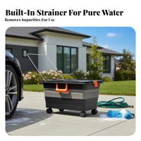 Portable Water Container Collapsible Design Large Capacity for Car Wash