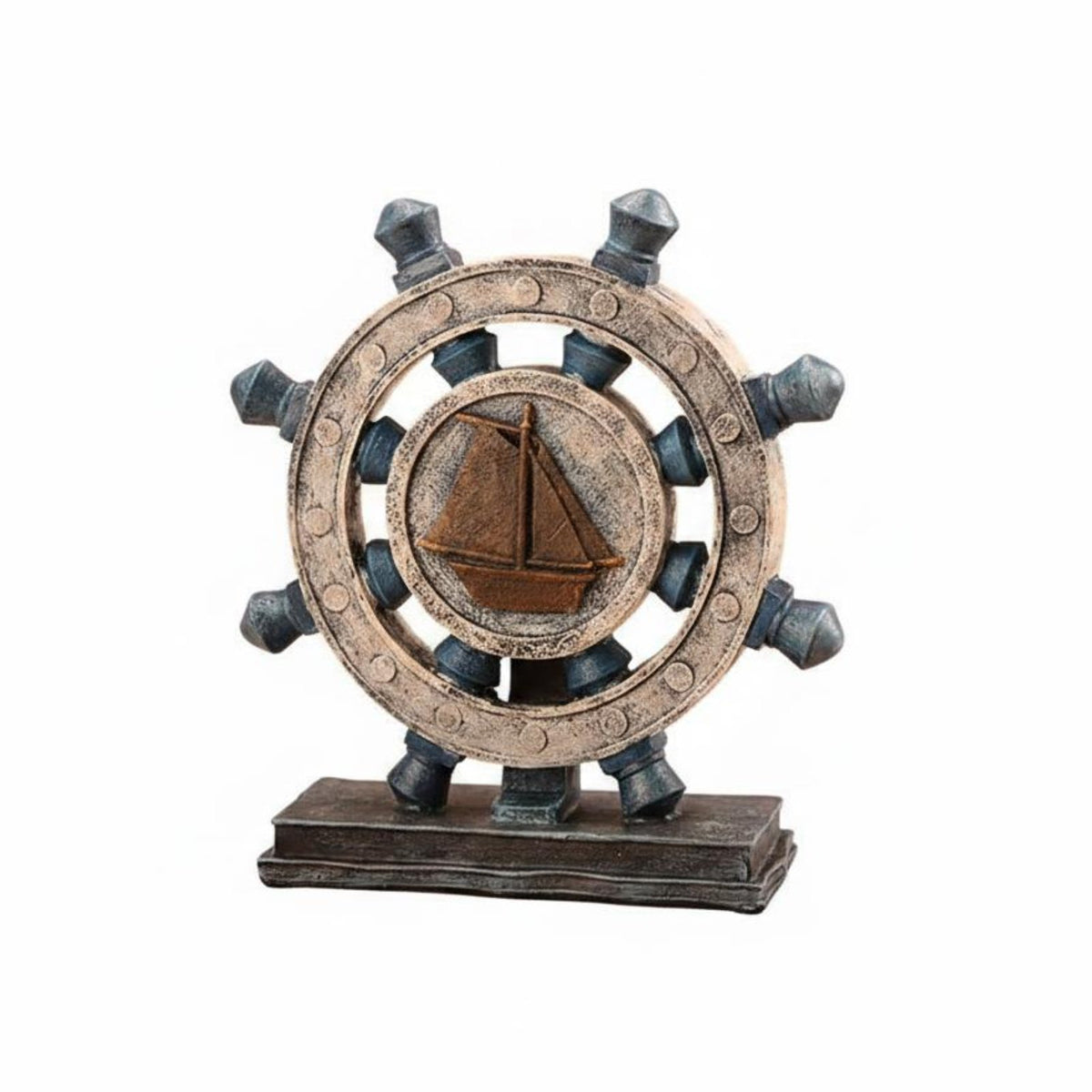 Retro Aesthetic Vintage Camera Figurine Resin Material Antique Sewing Machine Model Desktop Sculpture for Photographers