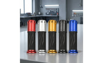 Motorcycle Handlebar Grips Anti-Slip Handlebar Grips with Aluminum Alloy Textured Universal for Motorcyclists, Daily Commuting