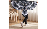 Lightweight Eagle Wings with Mask One Size Fits Most Bird Wings Cape Eye-Catching Cape with Mask Simple to Put on and off for Children, Toddlers, Dress-Up