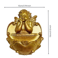 Wall Plaque with Scrollwork Vintage-Style Scroll Wall Art Decor French Country Metal for Living Room, Entryway