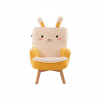 Removable and cleanable Cover rotate stuffed cub Chair Cute creature Design stuffed cub Chair High support Toddler Armchair Lightour teamight for Toddlers, Preschoolers, Parents, Bedroom, Playroom, study corner, Living Room