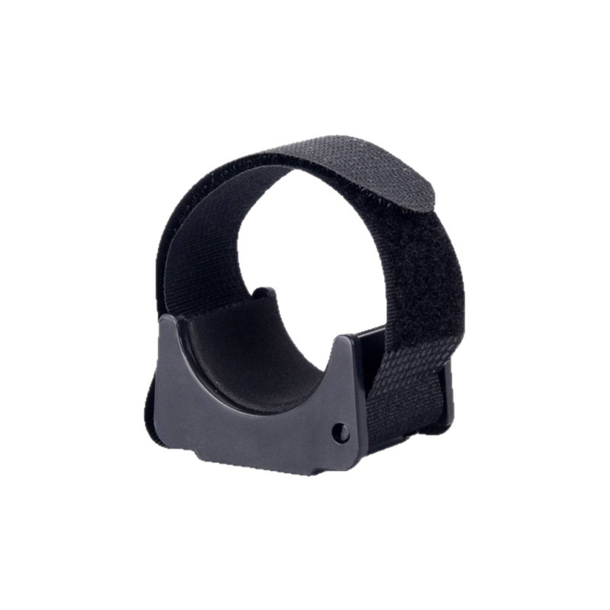 Flashlight Clip Clamp with C-Shaped Cradle Compact Tripod Mount Clamp Quick-Setup Flashlight Mount for Night Fishing