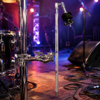 Cymbal Arm with Clamp Adjustable Angle Extension Cymbal Simple Installation to Install Drum Set Extension Mount for Stage, Studio