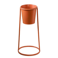 Metal Plant Stand Minimalist Furniture Tapered for Balcony