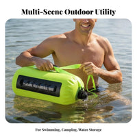 High Buoyancy Outdoor Water Swimming Buoy Multifunctional Outdoor Water Swim Buoy Large Capacity for Triathletes, Camping, Kayaking, Boating