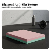 Anti-Slip Core Board Support Pad Supportive Cushioning Balance Pad Long-Lasting Fitness Equipment Pressure Resistant for Men, Gym