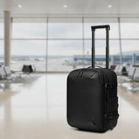 Trolley Backpack Wheeled Backpack Expandable for Business Journeyers, Commuters, Daily Commute