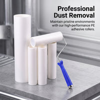 Roller Pet Hair Dust Removal Tool, Industrial Sticky Dust Roller, Cleanroom Dust Removal Roller, PE Material Cleaning Roller