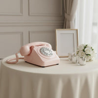 Audio Phone Wedding Decor Retro Dial Phone Party Decoration Vintage Telephone for Hotel, Office