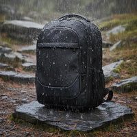 Rain Cover Included Padded Camera Backpack Mesh Pockets Camera Backpack