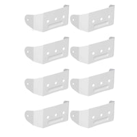2x3 Downspout Holder Easy Installation Hidden Downspout Bracket Wall Mounting Rain Gutter Strap Heavy Duty for Outdoor, Industrial