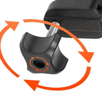 Easy to Install Desk Clamp with Dual Holes Padded Mounting Base with Screw Clamp Adjustable Audio Arm Base Compact for Livestreaming