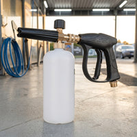 Car Cleaning Kit for Professional Car Wash and Detailing, Foam Sprayer with Foam Lance and 5 Nozzles, 3600psi Pressure Washer Attachment, 1 Pack