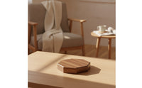 Premium Solid Walnut Display Base Minimalist Walnut Display Base Modern Wooden Pedestal Simple for Collectors