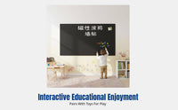 Magnetic Whiteboard Wall Sticker, Removable Blackboard for Kids, Erasable Drawing and Writing Board, Home Learning, Frameless