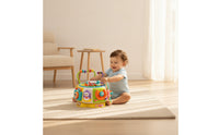 Activity Cube with Learning Activities Educational Activity Toy with Handle Busy Toy with Handle Child-Led for Toddlers, Travel