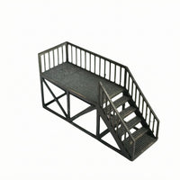 Miniature Staircase Model Detailed Resin Stairs Model Scene Model Staircase Steps Resin Stairs Structural Supports
