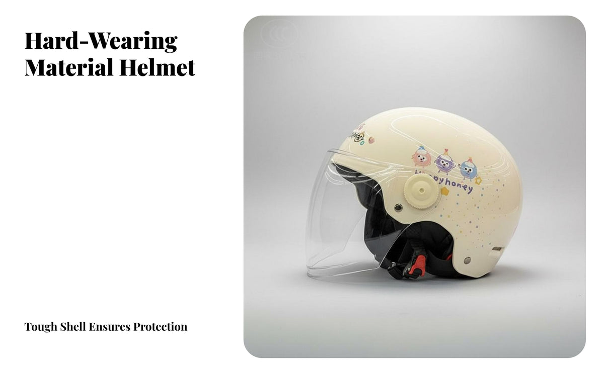 Electric Bike Half Helmet 3C Officially Approved Face Helmet Hard Shell Secure Headwear for Women Cyclist S, Commuting, Daily Travel, Outdoor