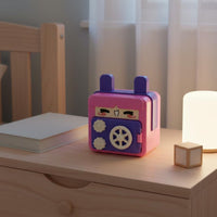 Cartoon Password Teaches Saving Password Money Box Great Savings Tokens and Bill Bank for Preschoolers
