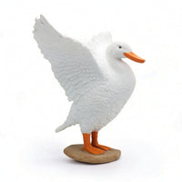 Duck Garden Ornament Textured Figurine Long-Lasting for Pond, Courtyard