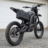 Waterproof Motorcycle Side Box Quick-Release Motorcycle Side Case Rugged Hard Case with Mounting Bracket Security Lock for Motorcyclists