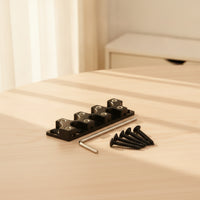 Neck-End-Only Guitar String Lock with Screws Electric Neck-End-Only Guitar String Lock Sturdy Hardware for Luthier